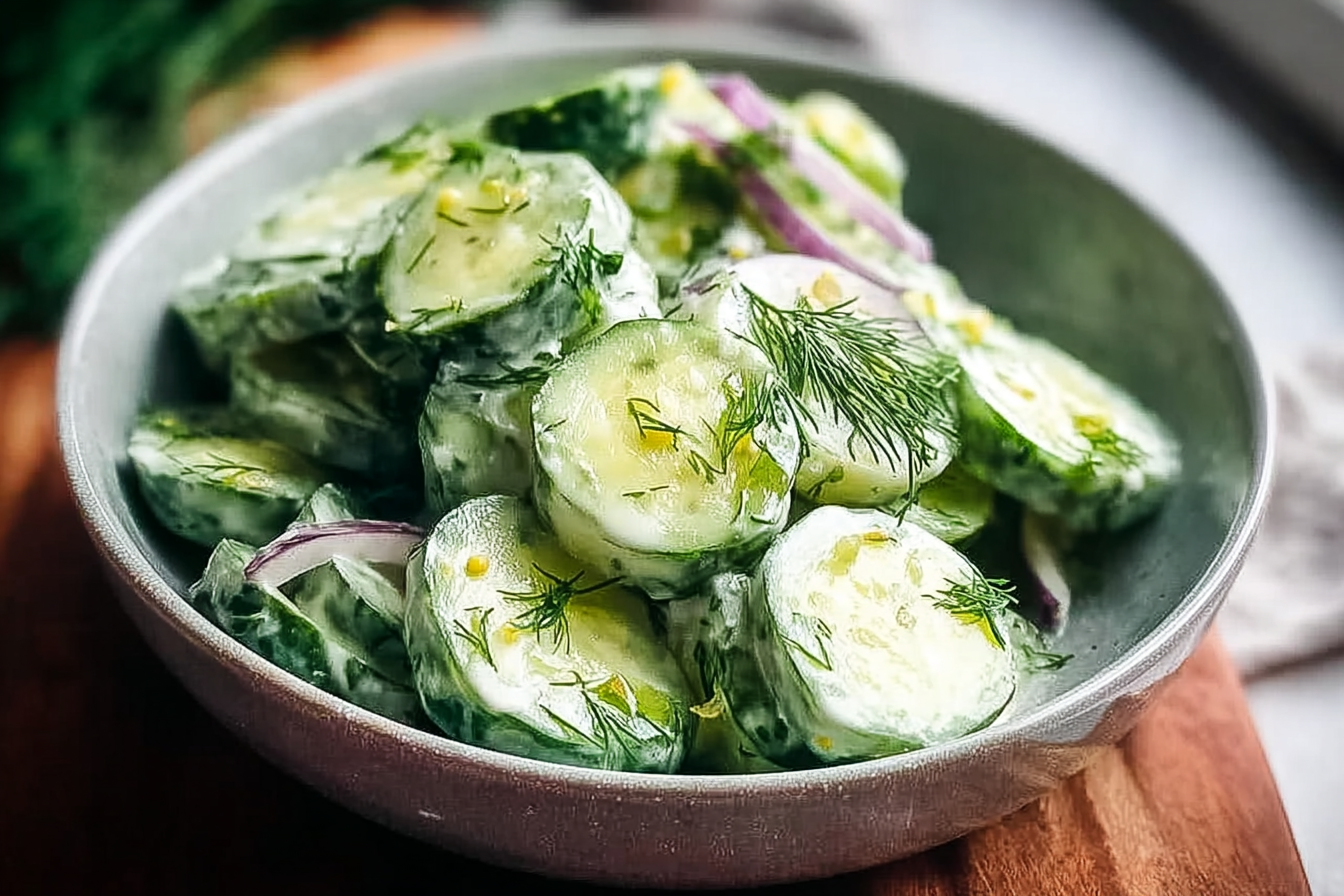 Cucumber Dill Salad