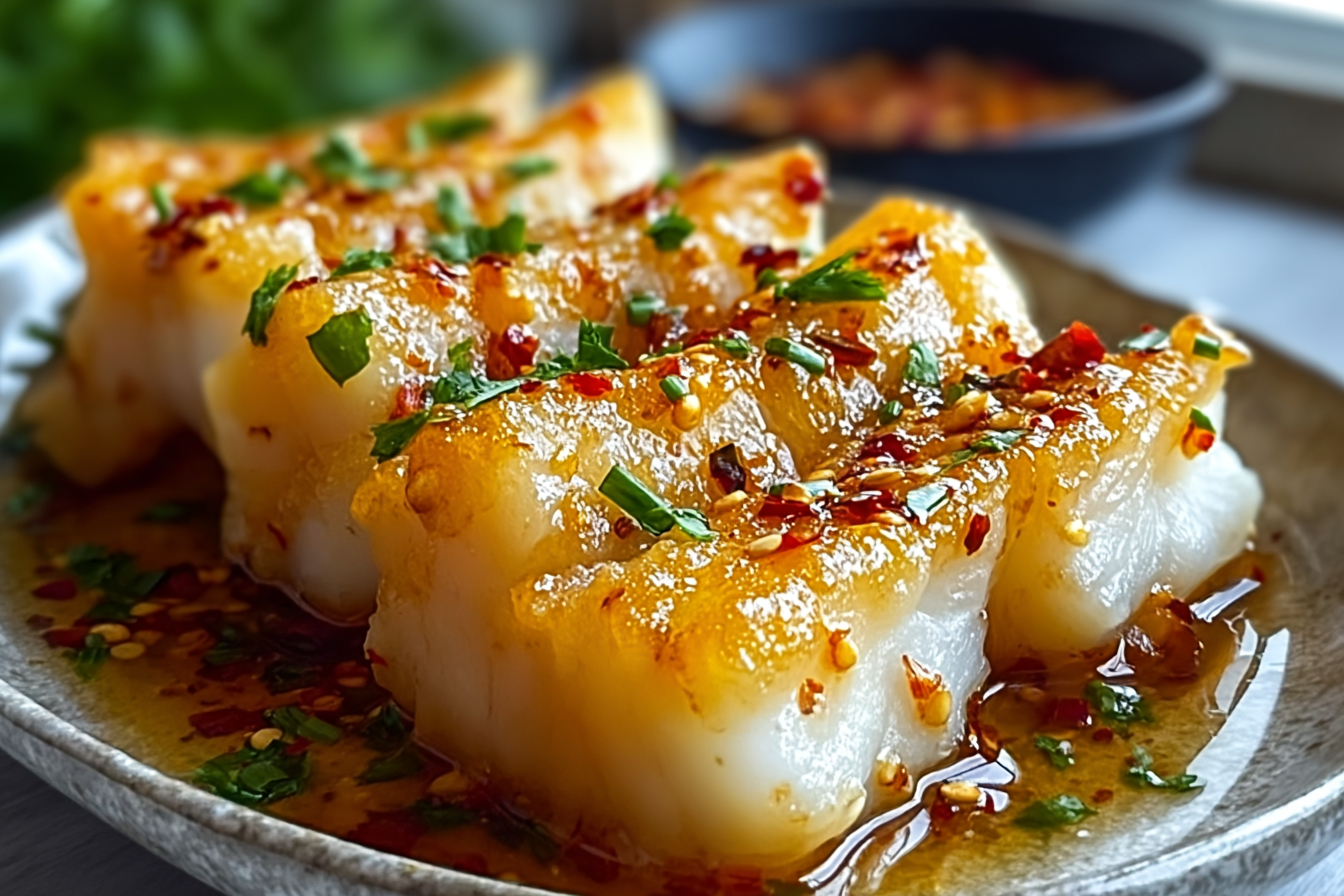 Garlic Butter Cod Strips