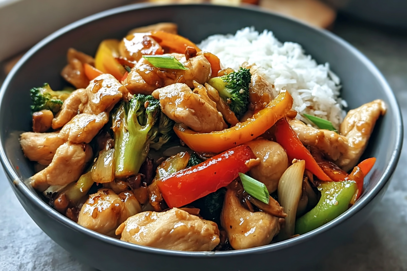 Garlic Chicken Stir Fry