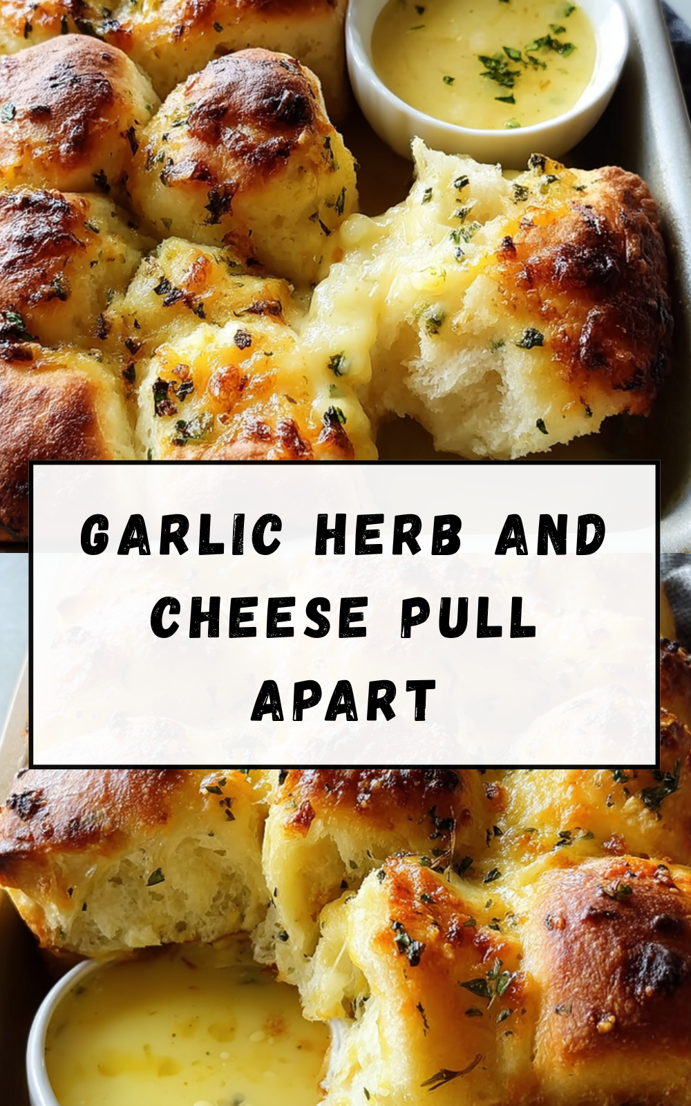 Garlic Herb And Cheese Pull Apart