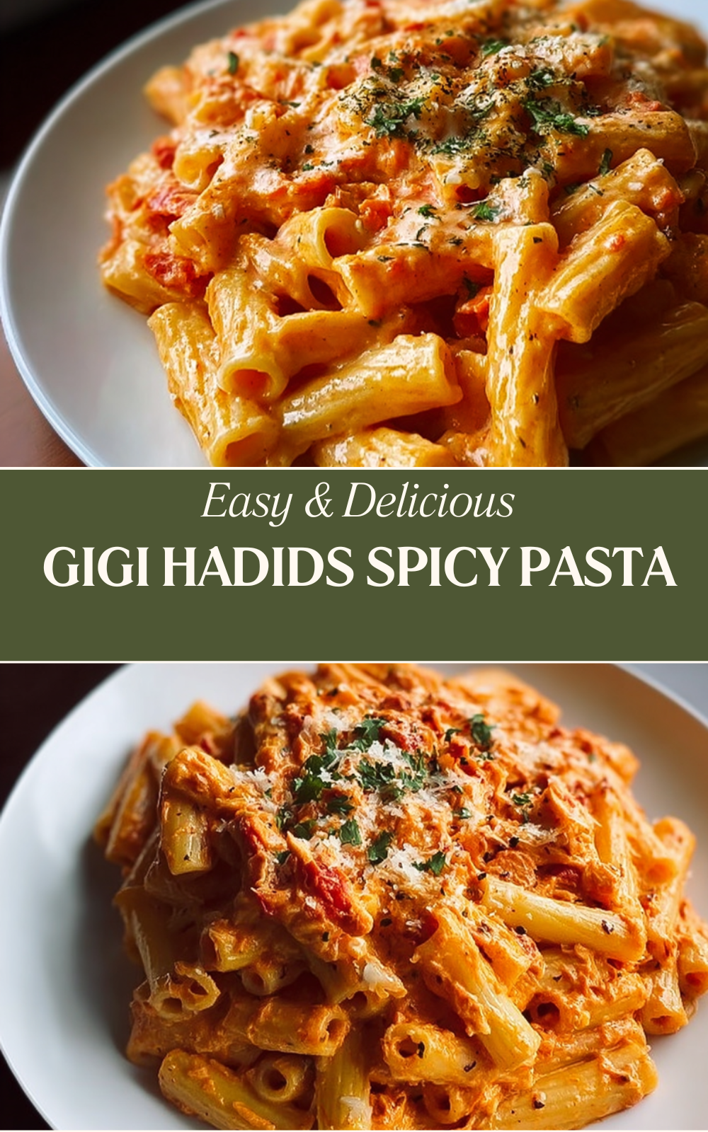 Gigi Hadids Spicy Pasta
