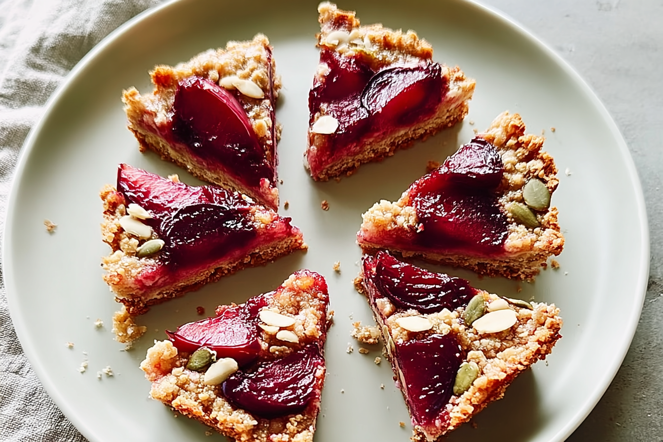Healthy Plum Slice