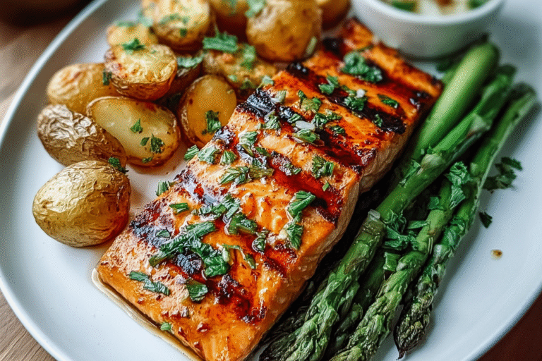 Honey Glazed Grilled Salmon 6.Png