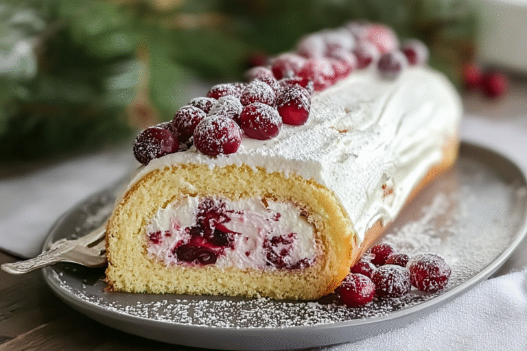 Ladyfinger Cranberry Cake Roll 15.Png