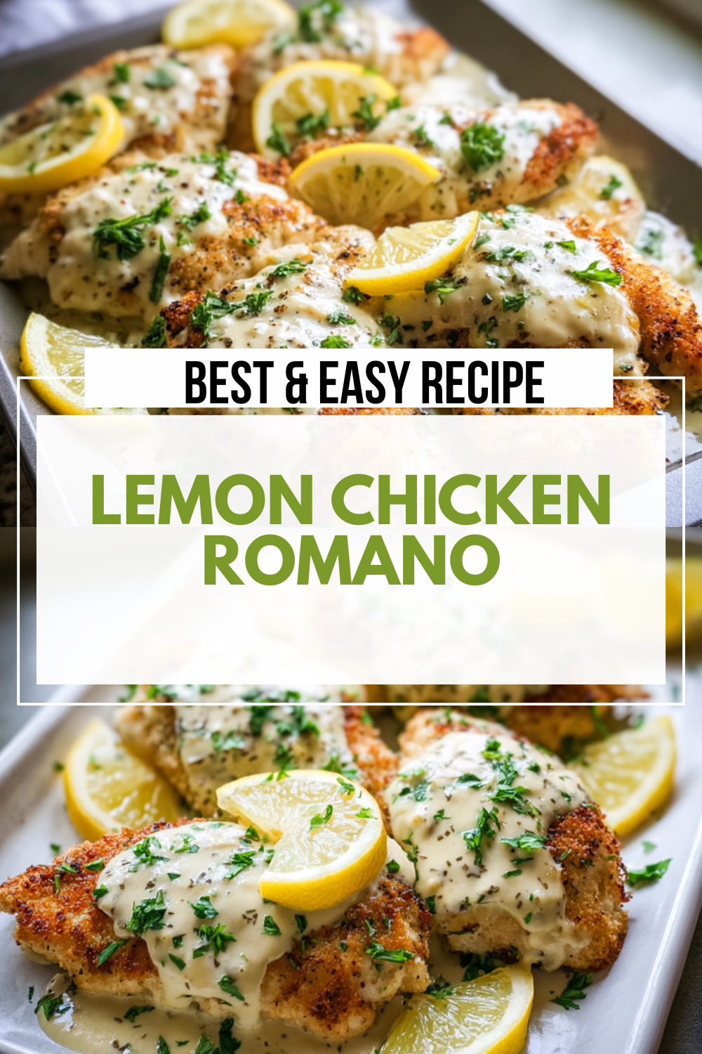 Lemon Chicken Romano