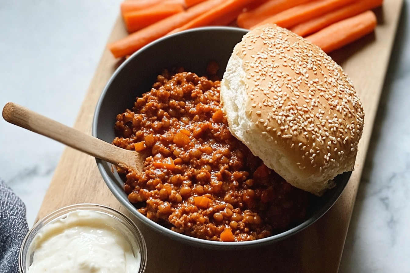 Meatless Sloppy Joes