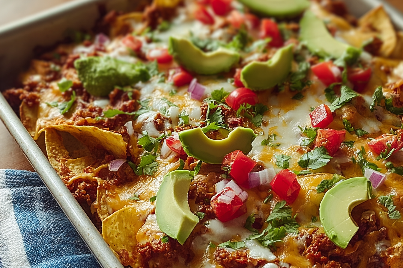 Nachos Tray Bake