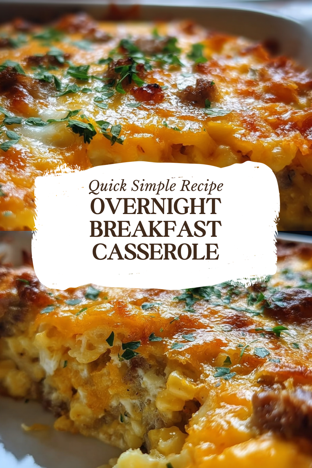 Overnight Breakfast Casserole