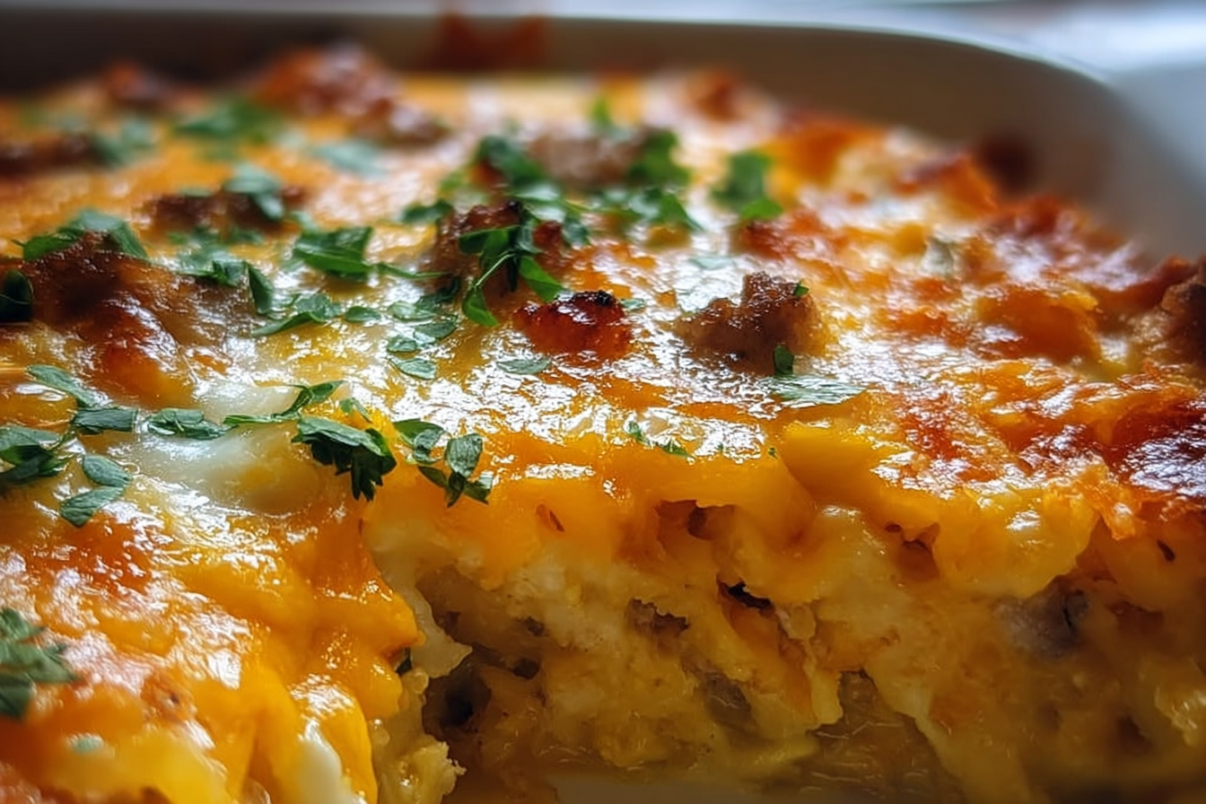 Overnight Breakfast Casserole