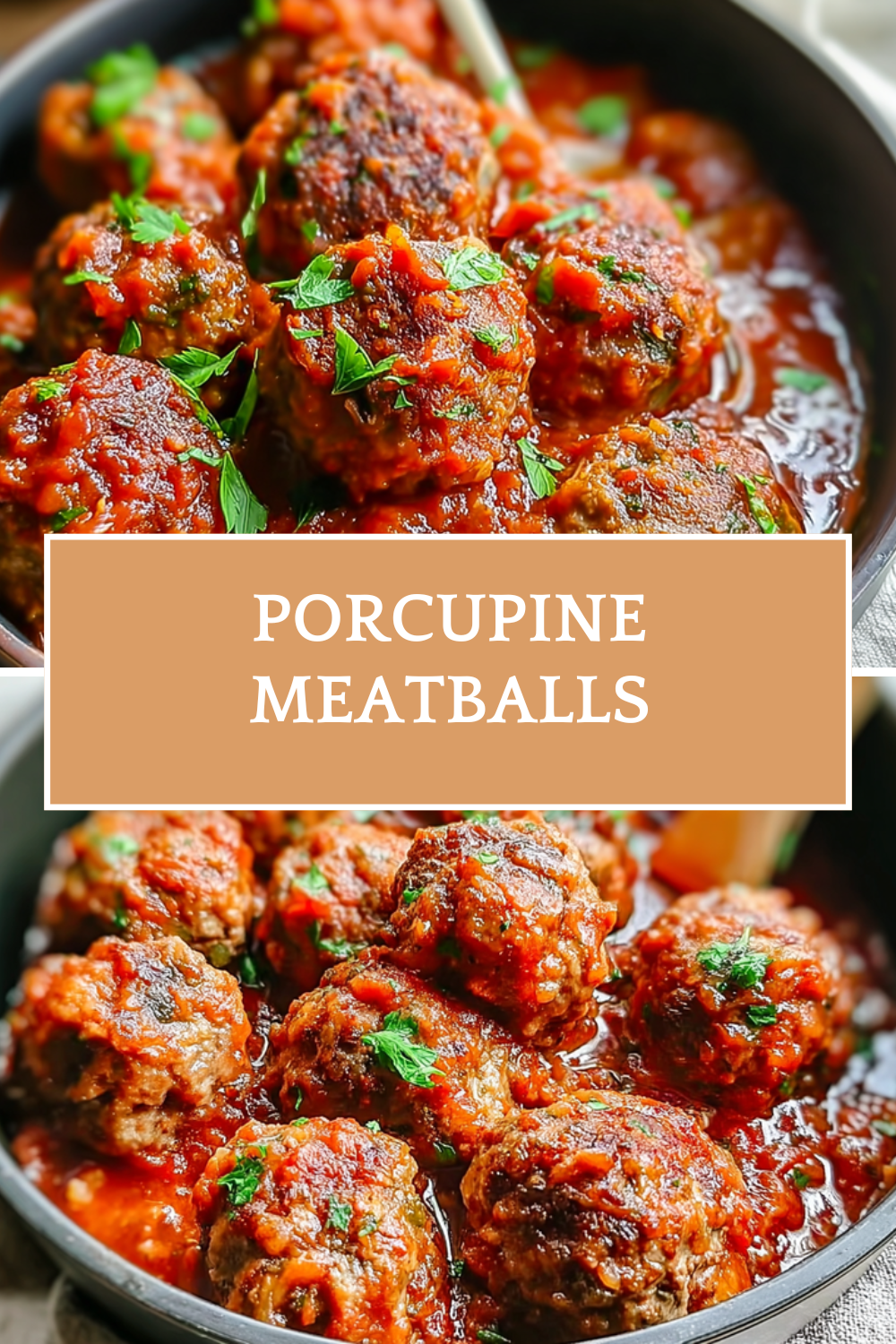 Porcupine Meatballs