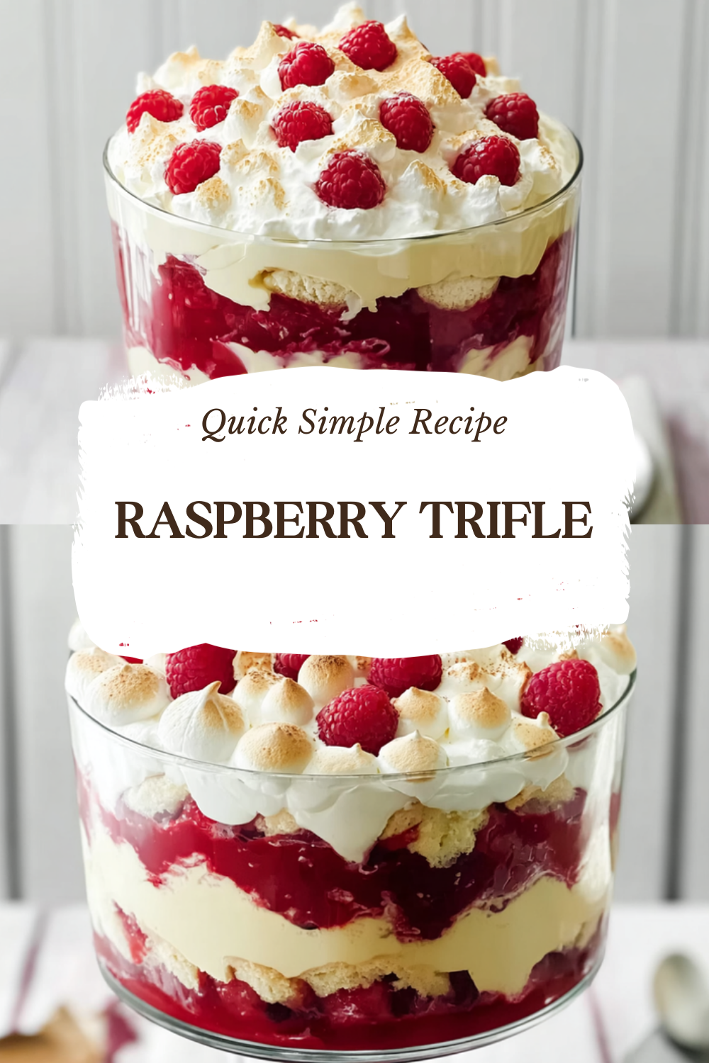 Raspberry Trifle