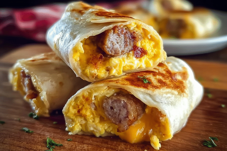Sausage Egg And Cheese Breakfast Roll Ups 18.Png