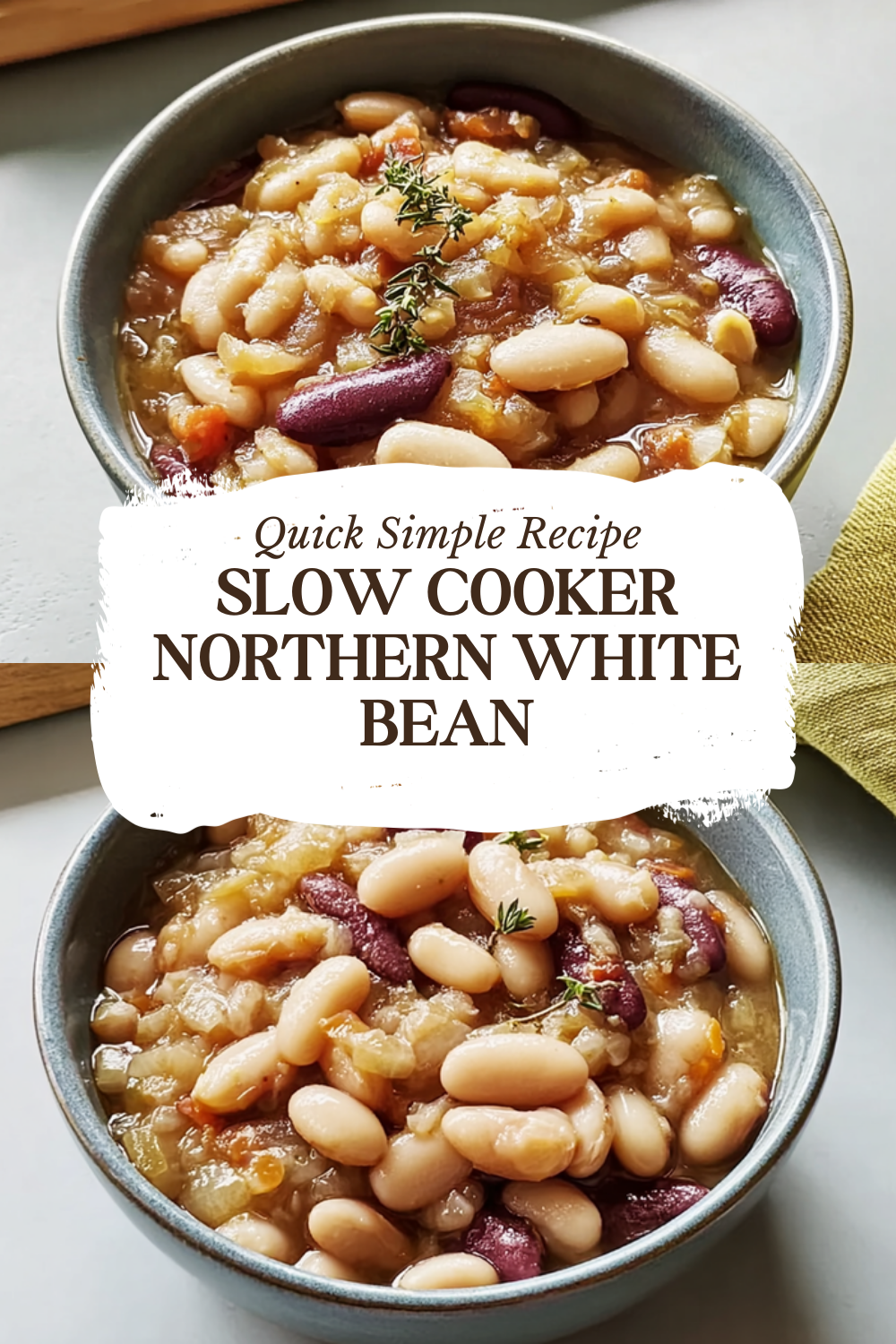 Slow Cooker Northern White Bean