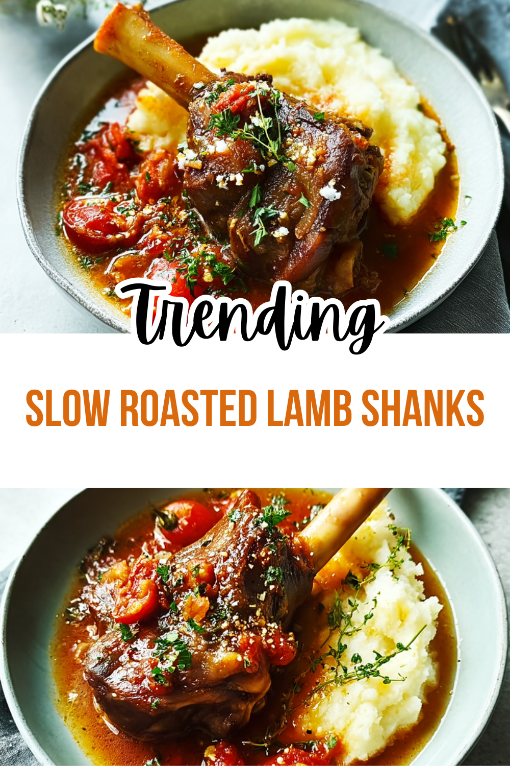 Slow Roasted Lamb Shanks