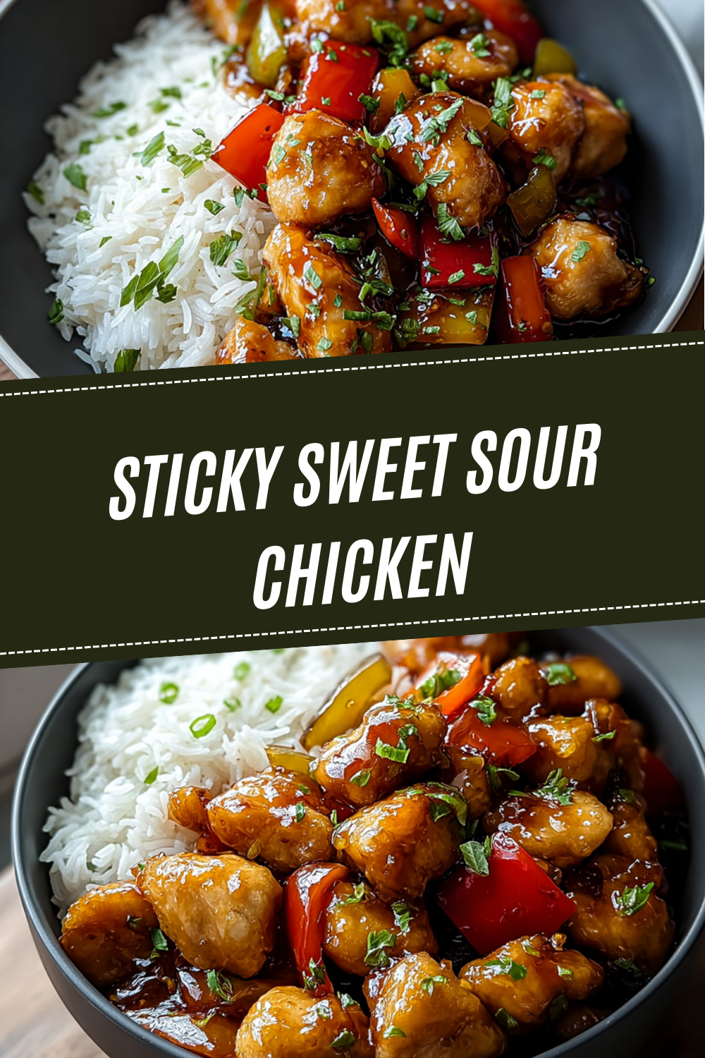 Sticky Sweet Sour Chicken