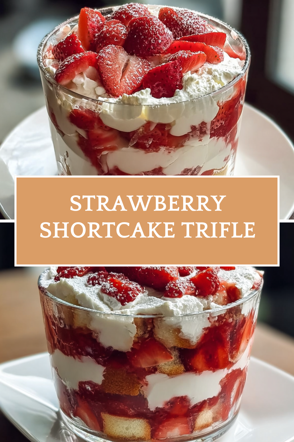 Strawberry Shortcake Trifle