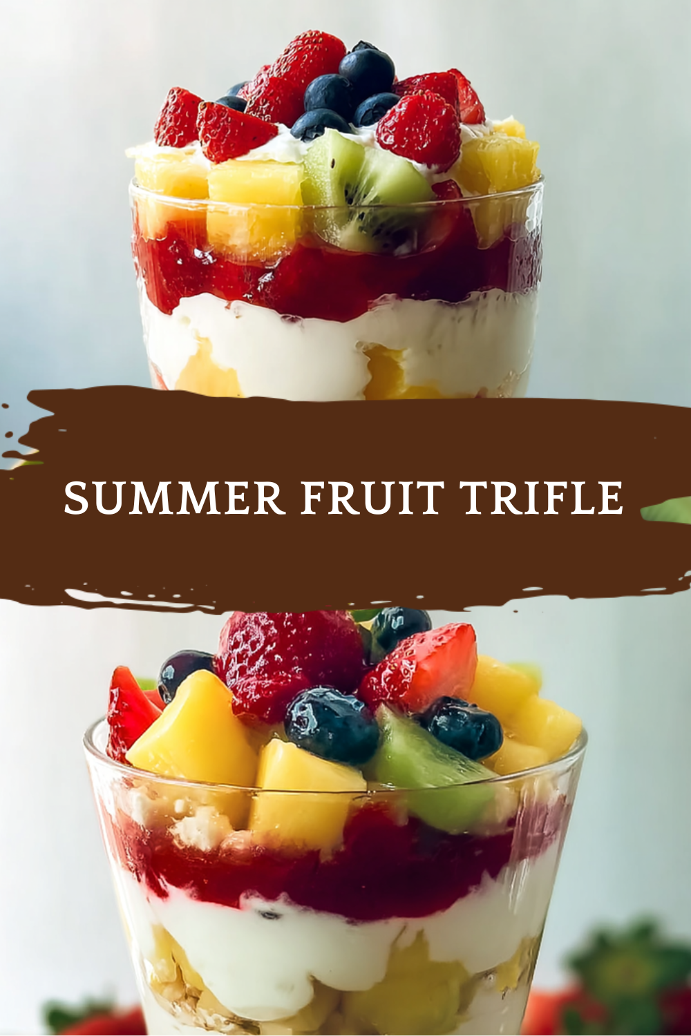 Summer Fruit Trifle