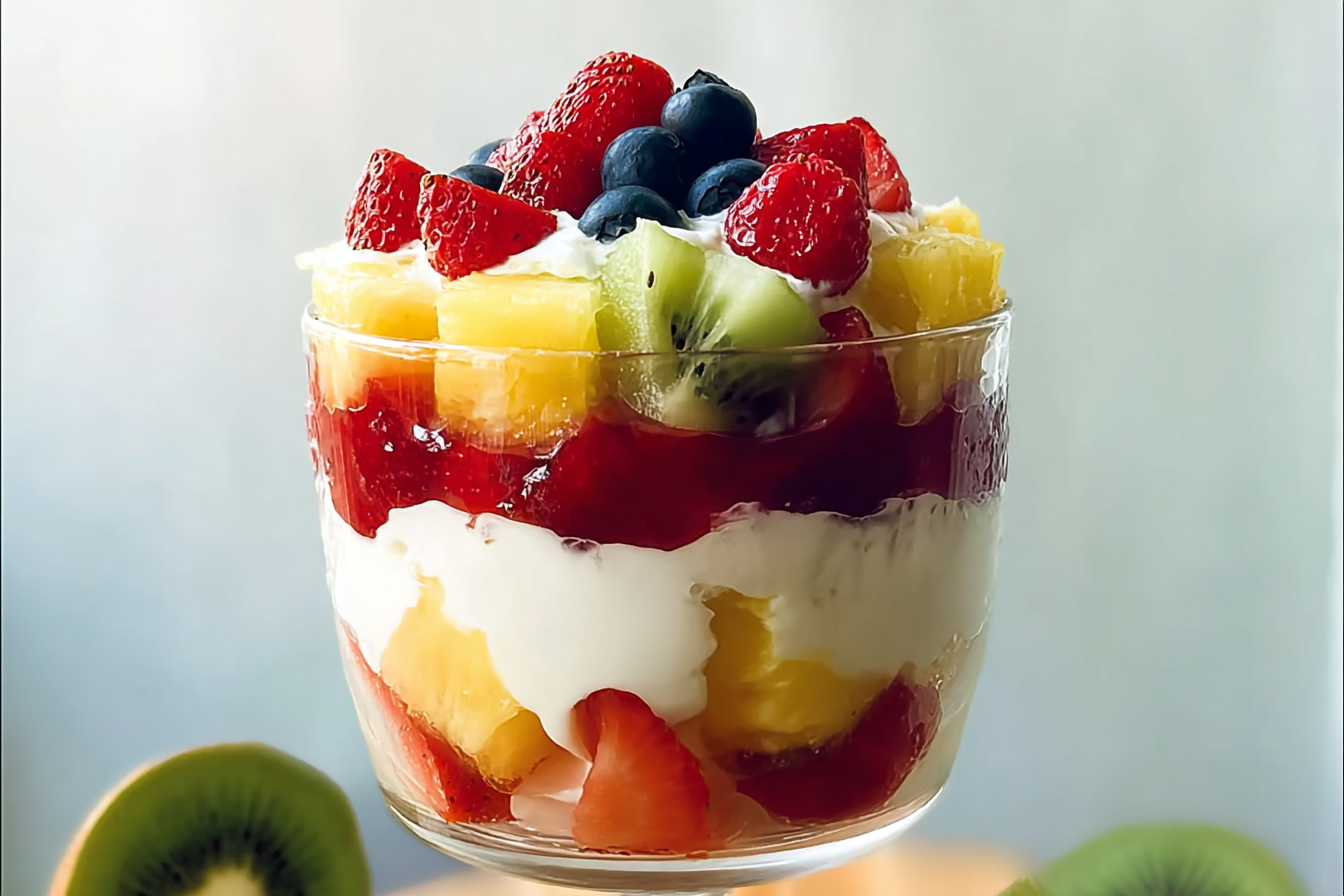 Summer Fruit Trifle