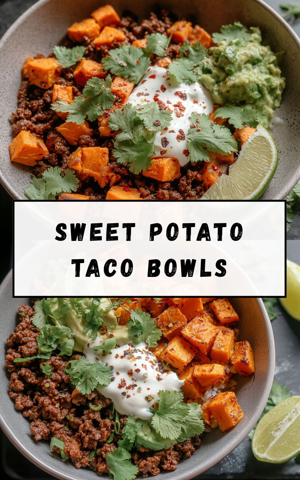Sweet Potato Taco Bowls
