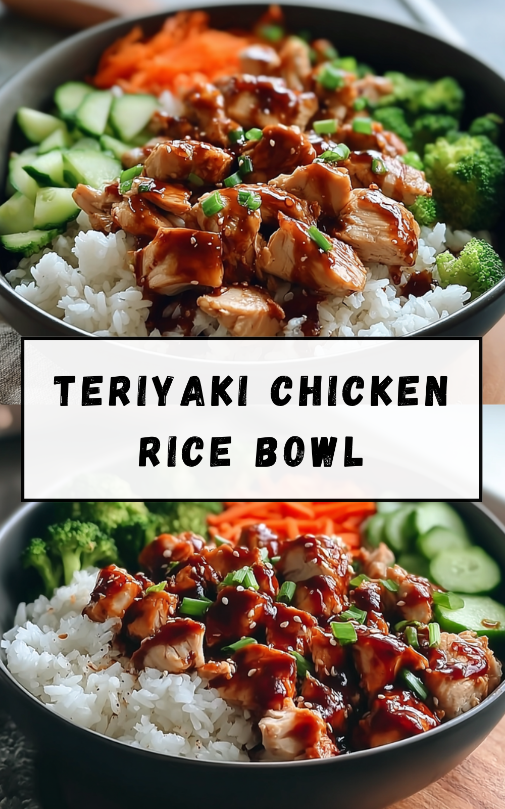 Teriyaki Chicken Rice Bowl