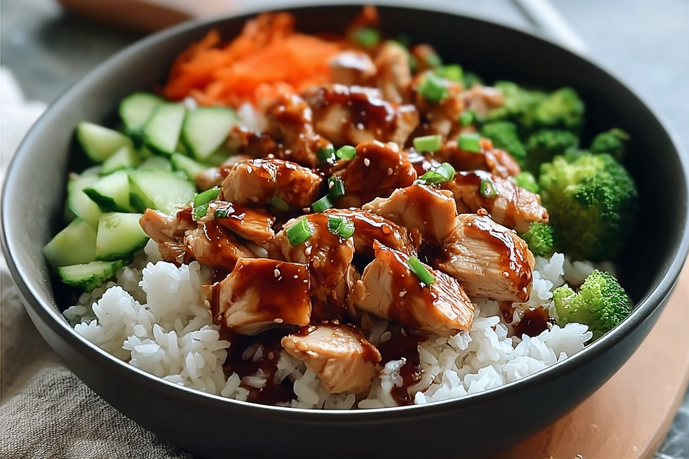 Teriyaki Chicken Rice Bowl