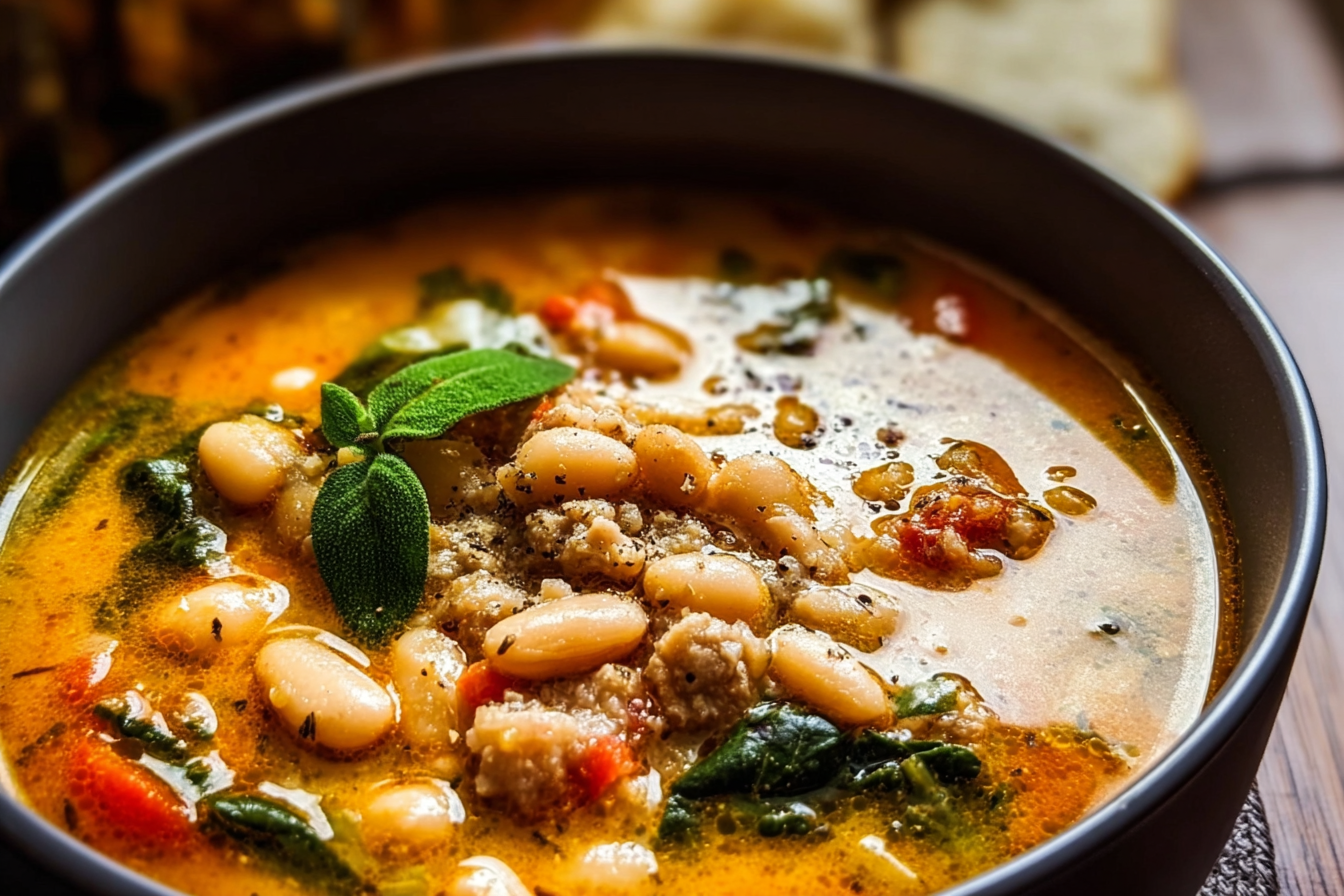 Tuscan White Bean Soup