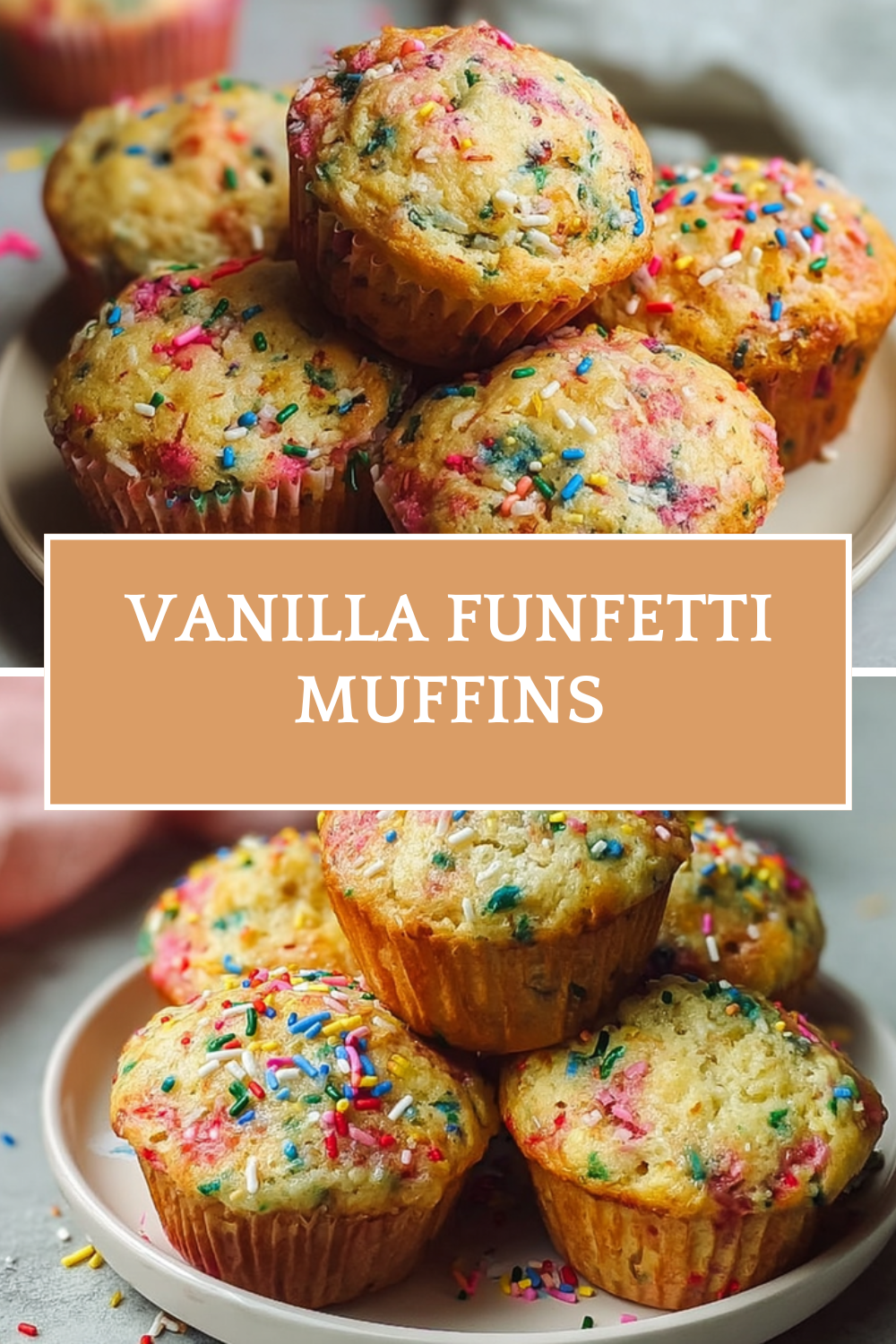 Vanilla Funfetti Muffins