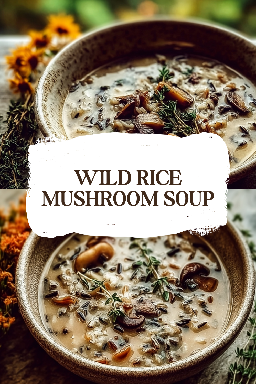 Wild Rice Mushroom Soup