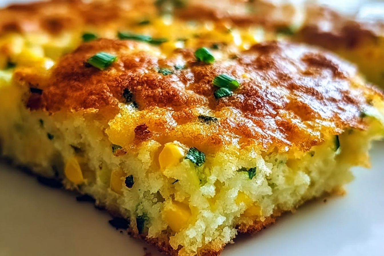 Zucchini Cornbread Casserole