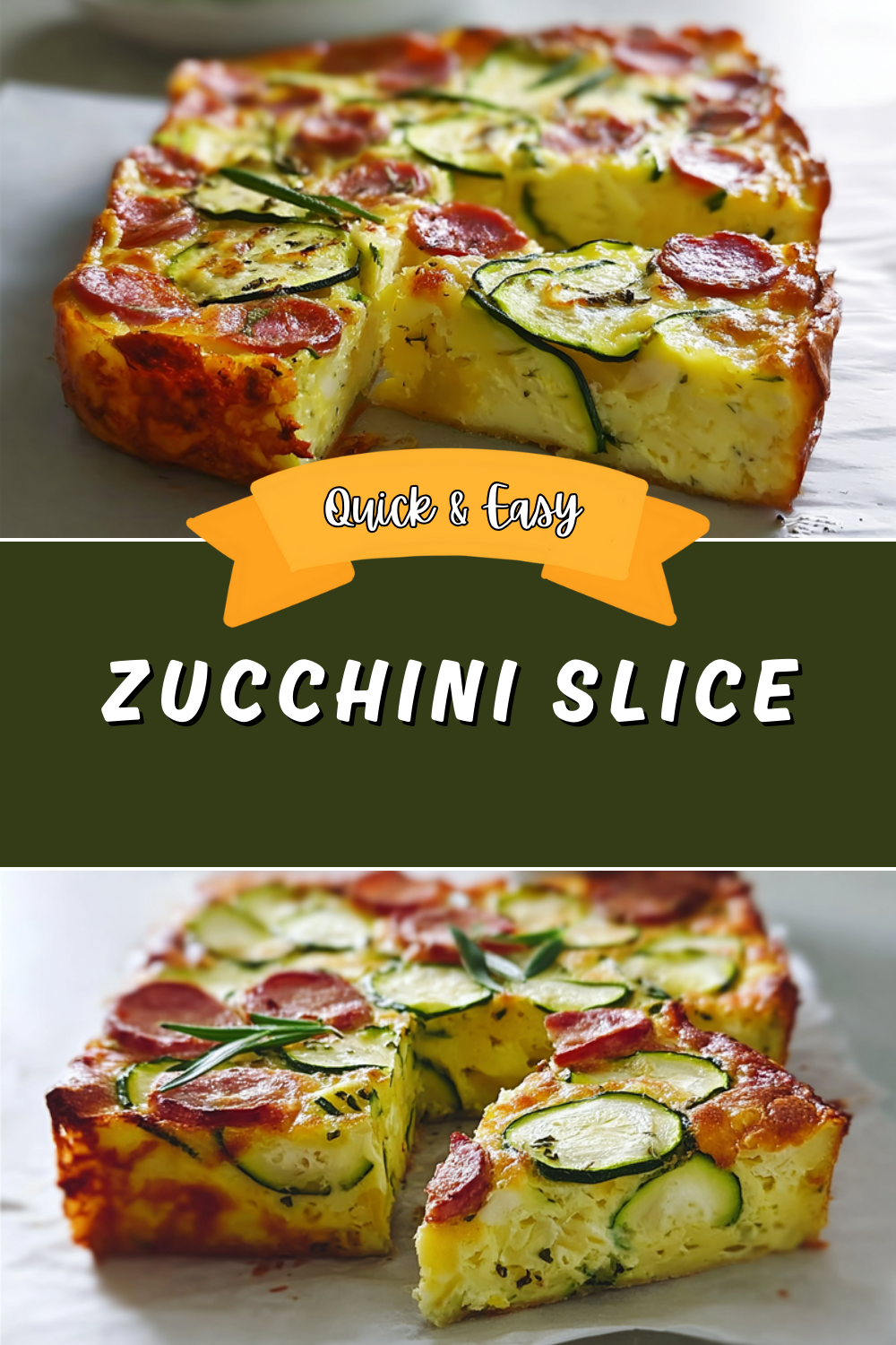 Zucchini Slice