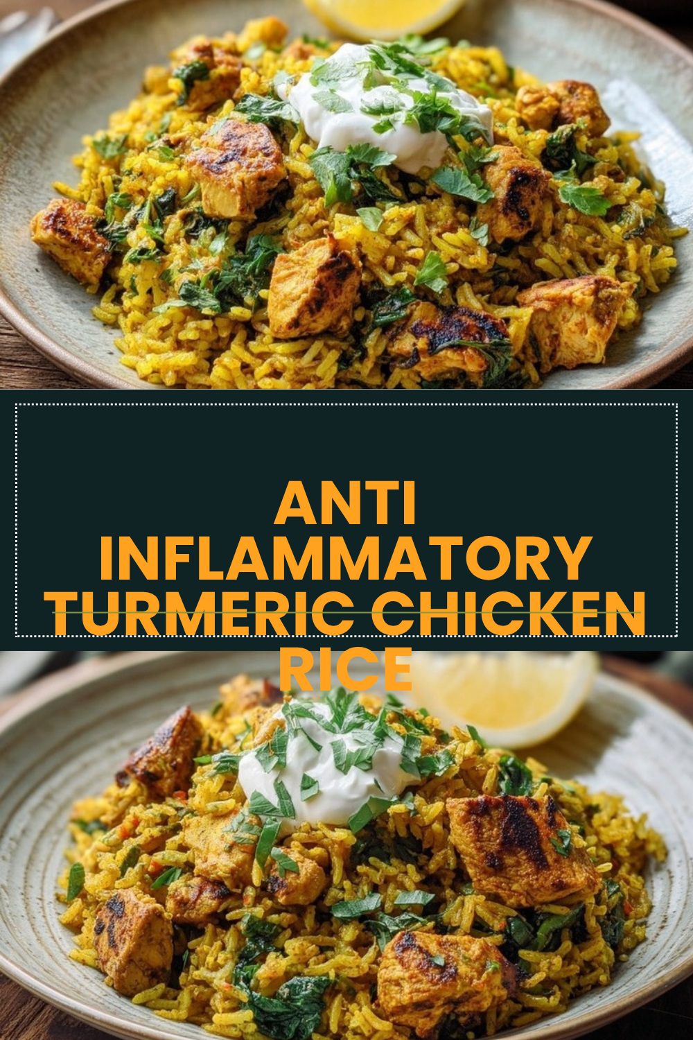 Anti Inflammatory Turmeric Chicken Rice