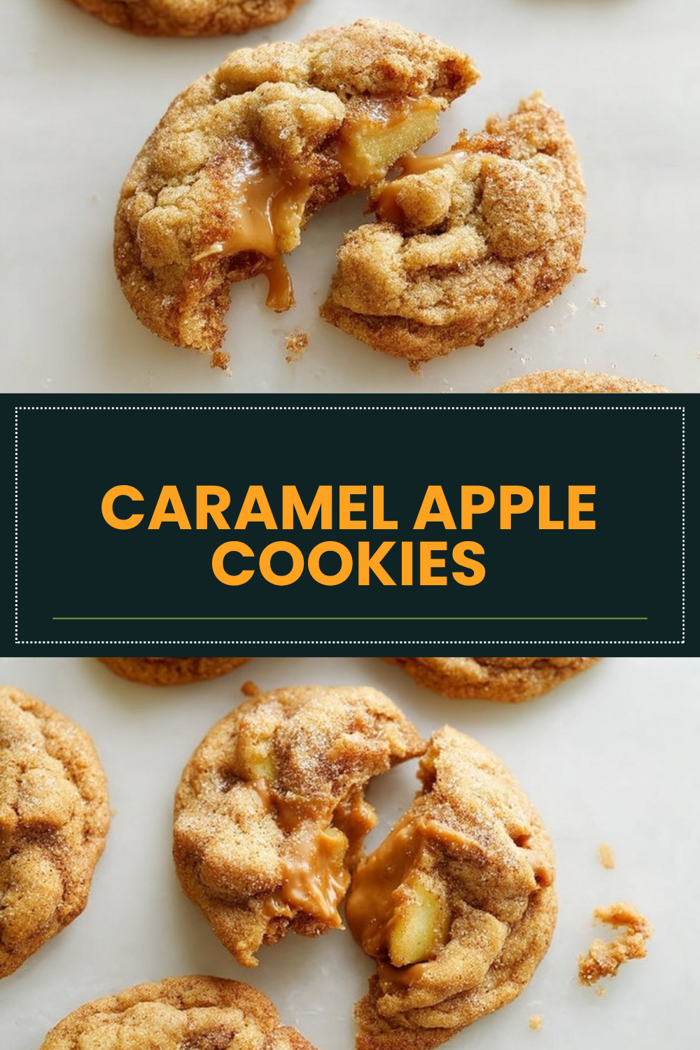 Caramel Apple Cookies