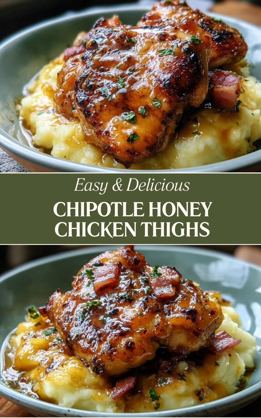 Chipotle Honey Chicken Thighs