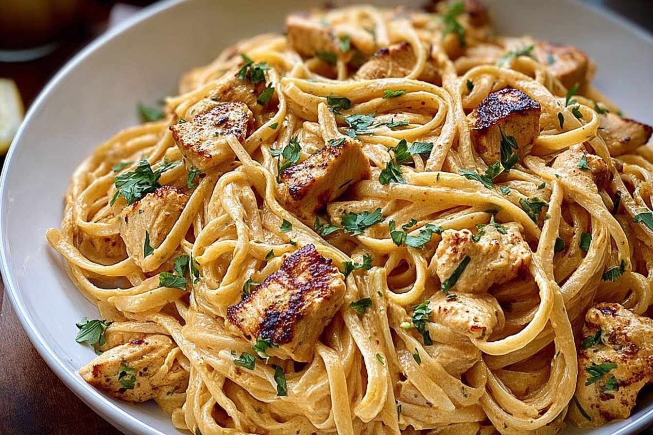 Cowboy Butter Chicken Linguine