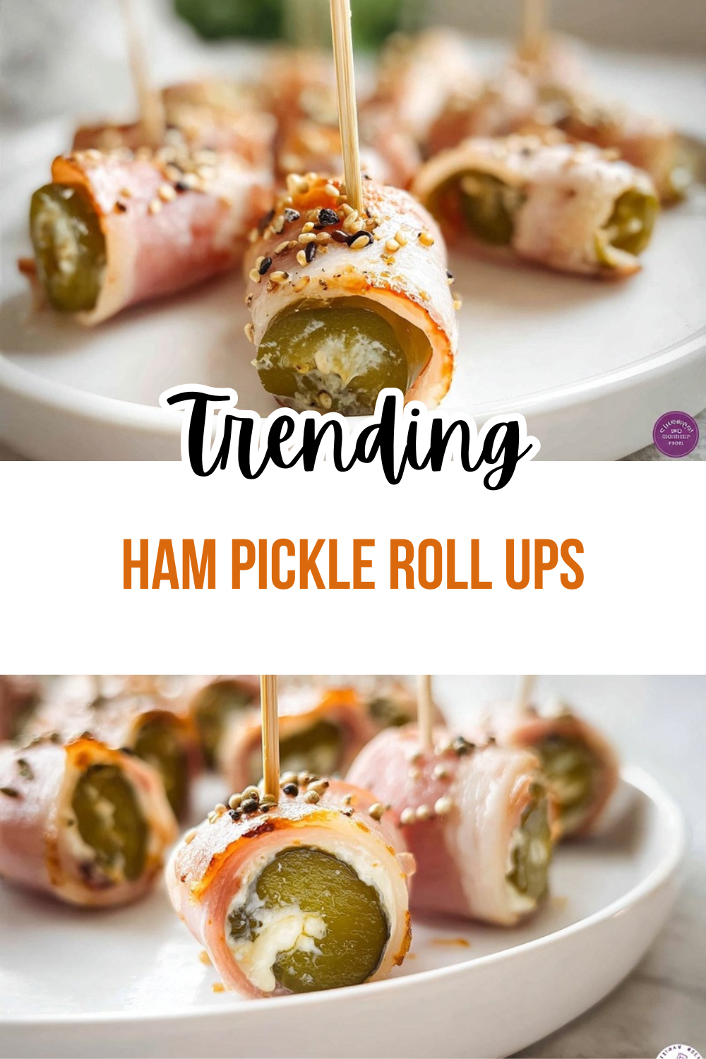 Ham Pickle Roll Ups