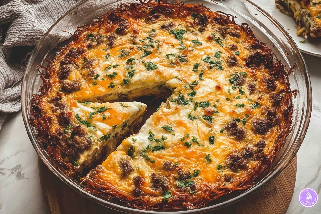 Hash Brown Crusted Quiche 12.Png
