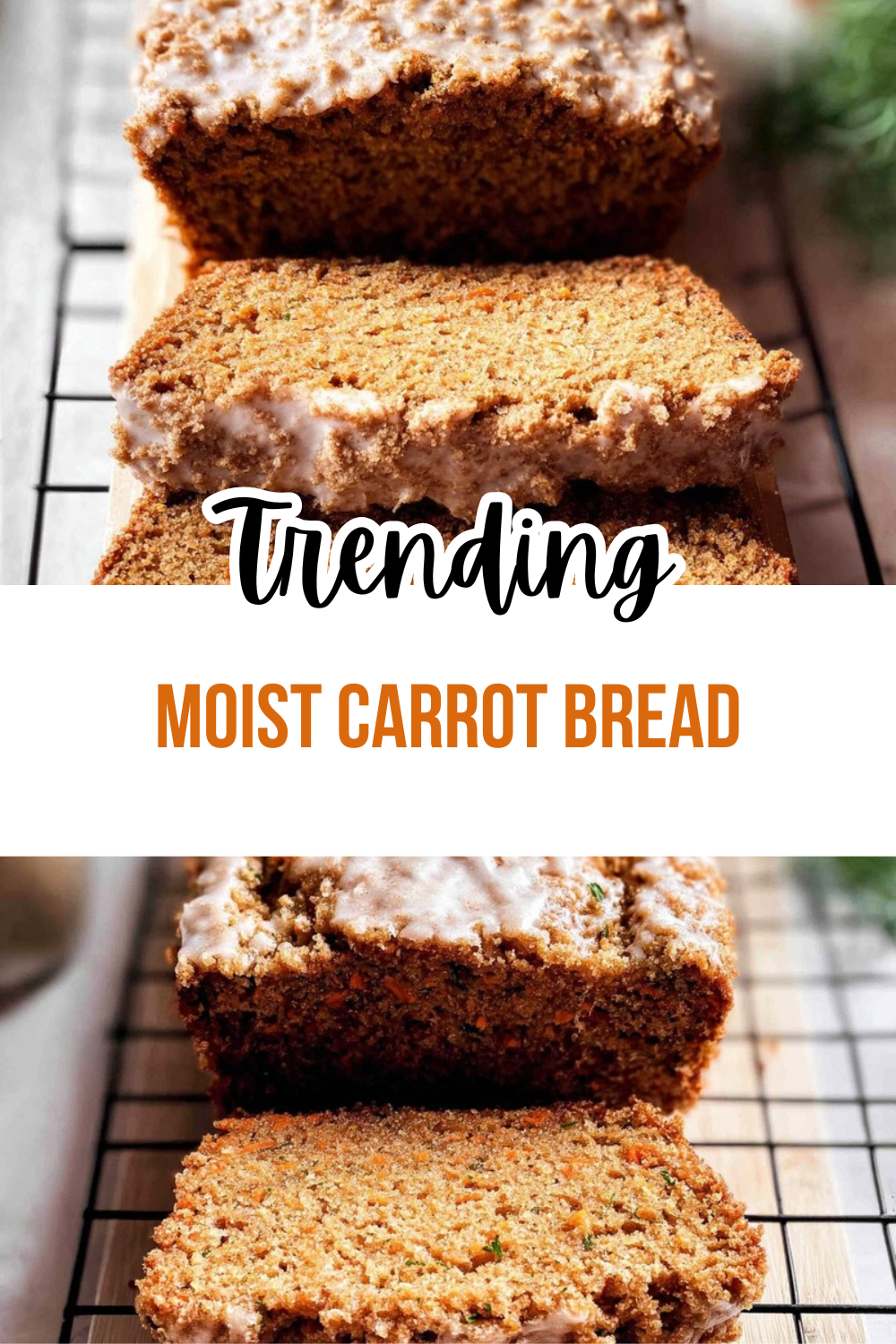 Moist Carrot Bread