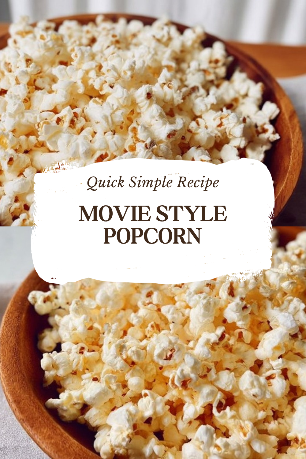 Movie Style Popcorn