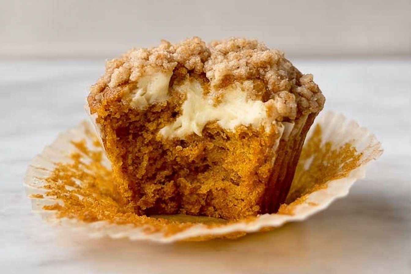 Pumpkin Cream Cheese Muffin