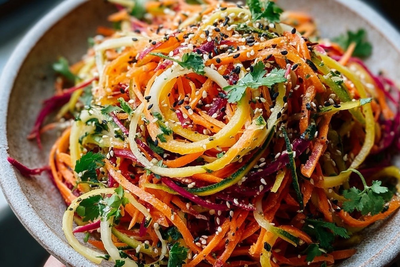Shaved Rainbow Carrot Sesame Salad 45.Png