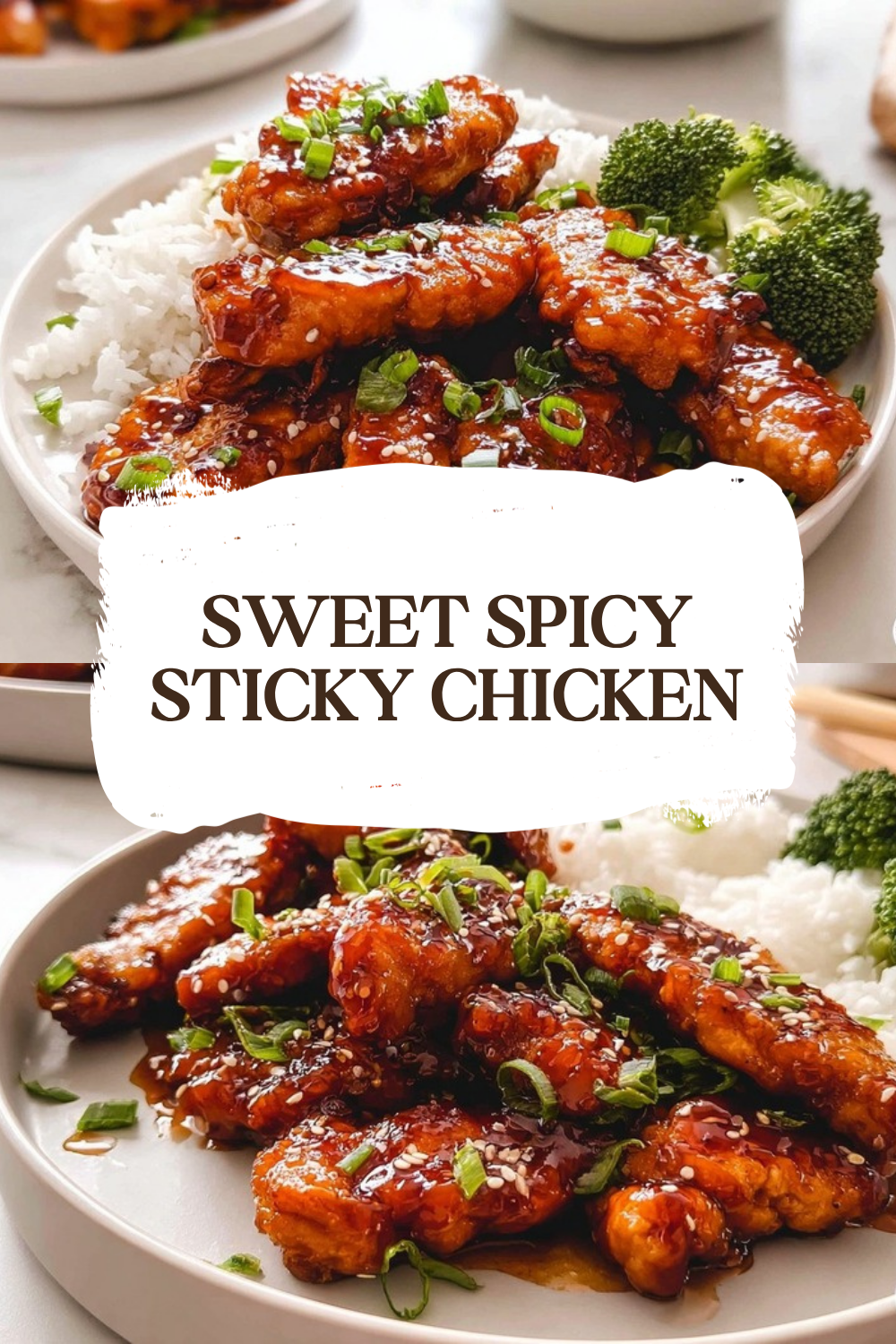 Sweet Spicy Sticky Chicken